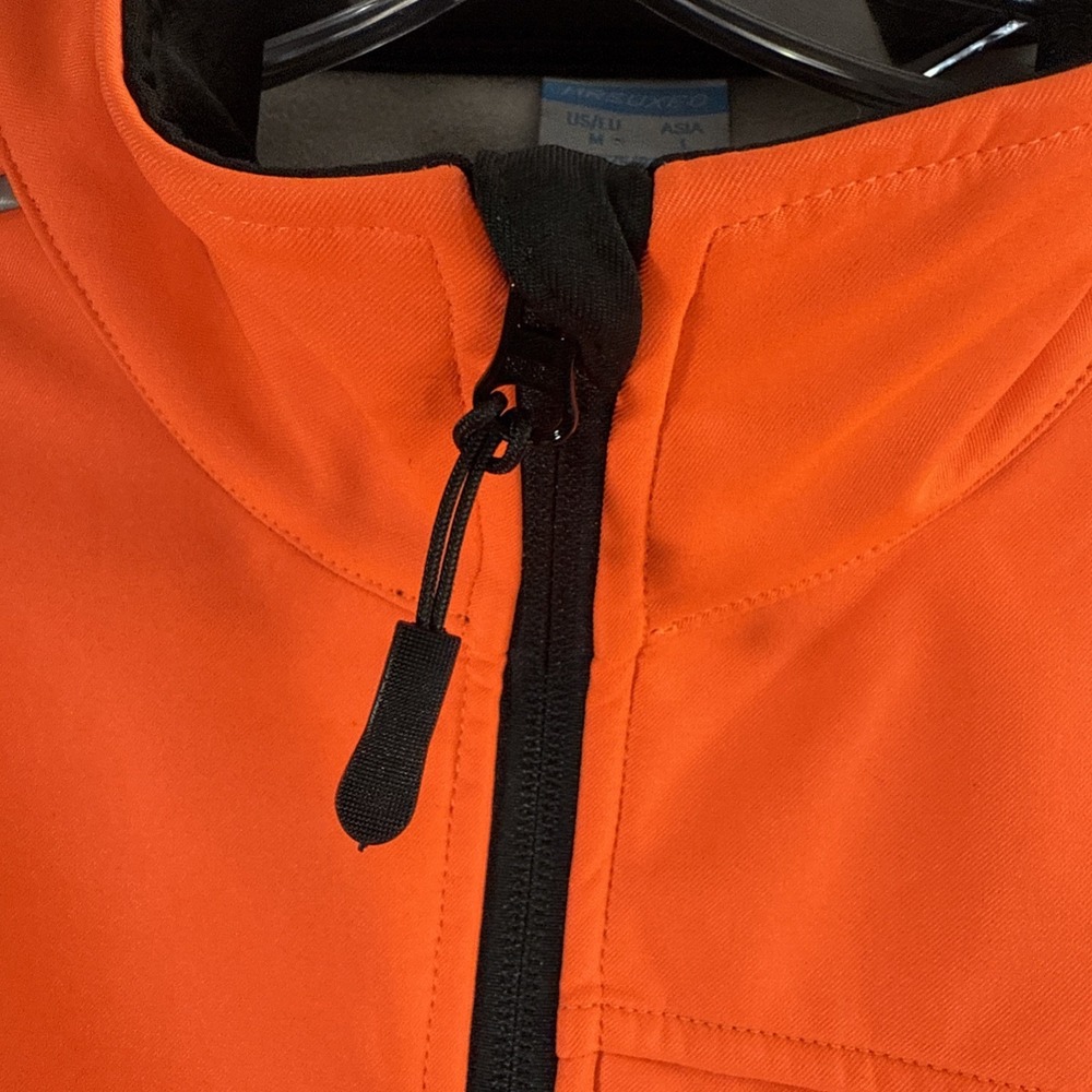 Arsuxeo Jacket Men's M Thermal Softshell Cycling Windproof Waterproof Orange - Picture 11 of 16